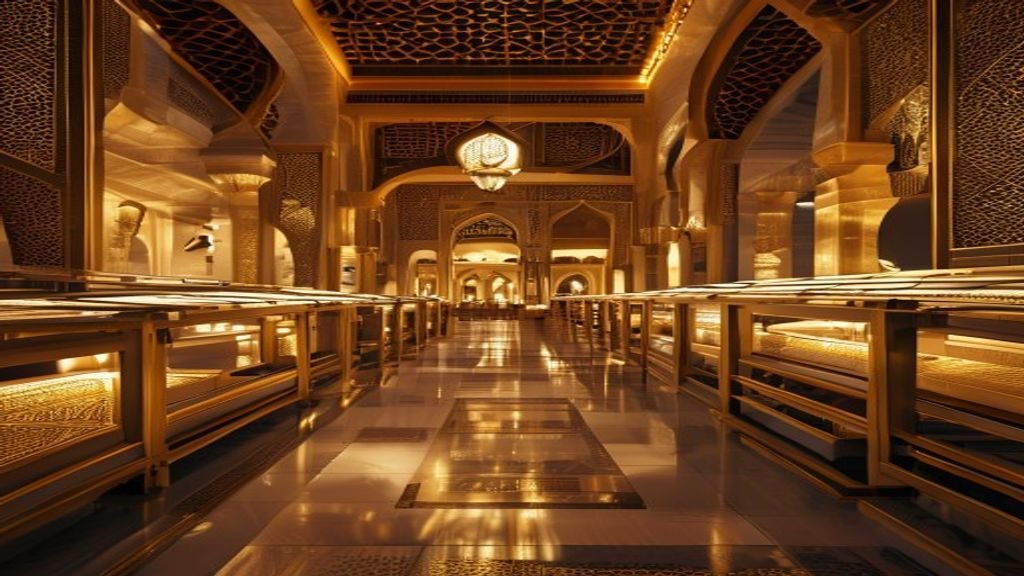 Pemandangan Percetakan Raja Fahd di Madinah untuk wisata religi